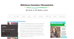 Desktop Screenshot of kitchencounterchronicle.com